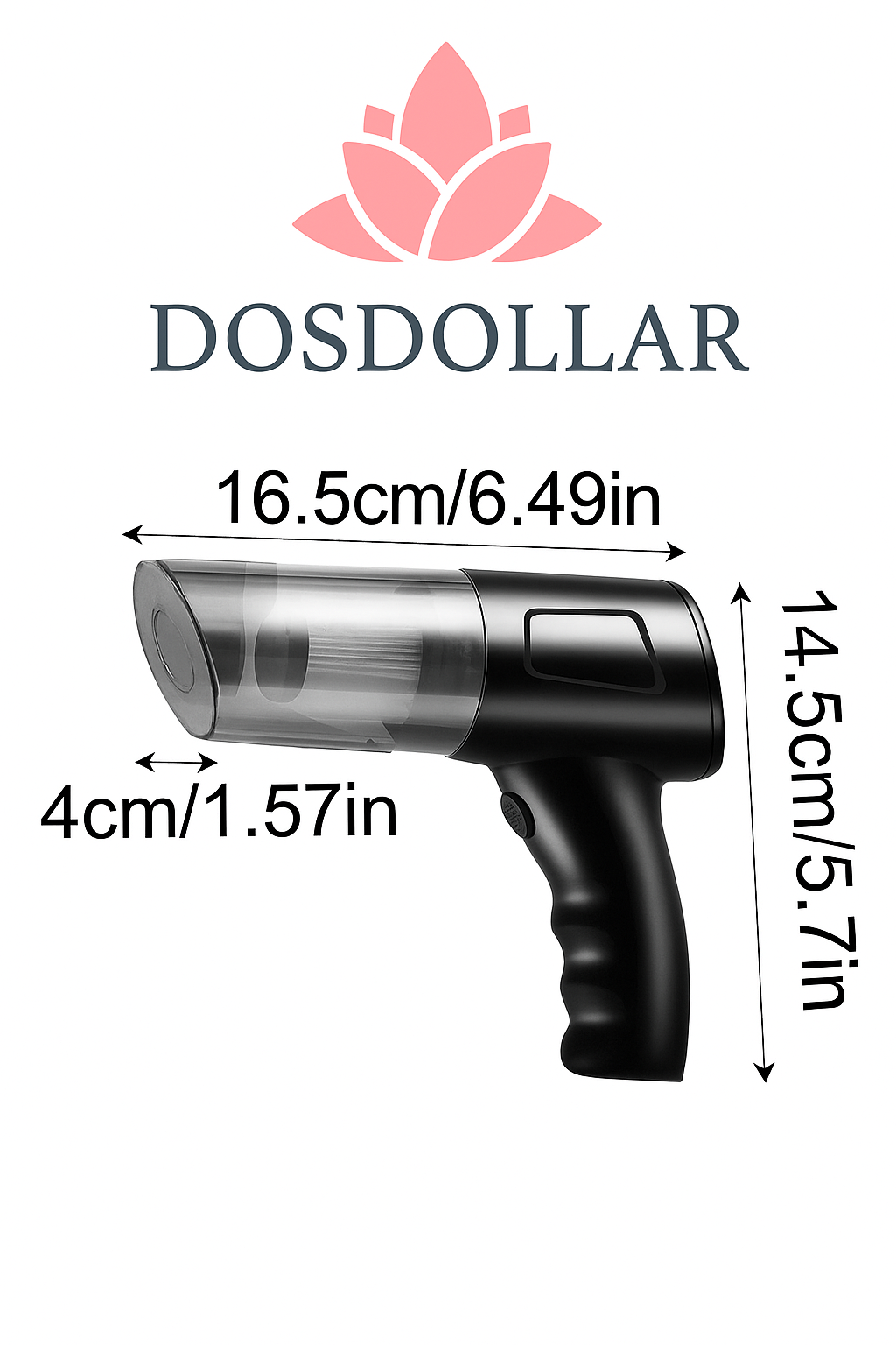 ASPIRADORA PARA COCHE 2 EN 1
