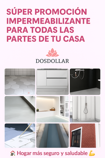 Sellador Transparente Impermeable