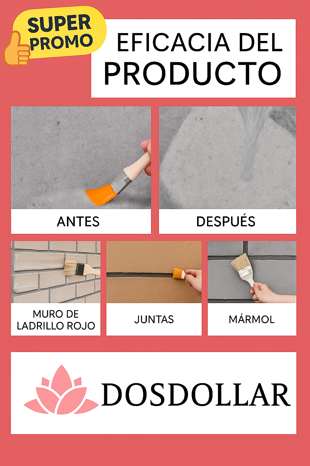 Sellador Transparente Impermeable