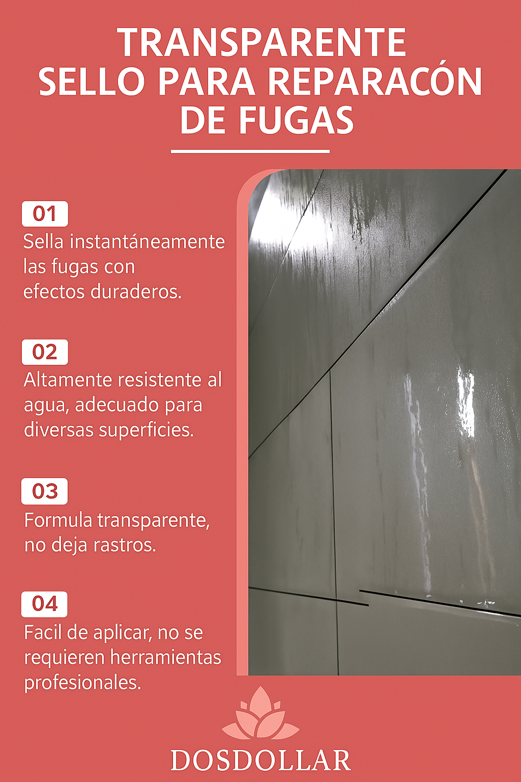 Sellador Transparente Impermeable