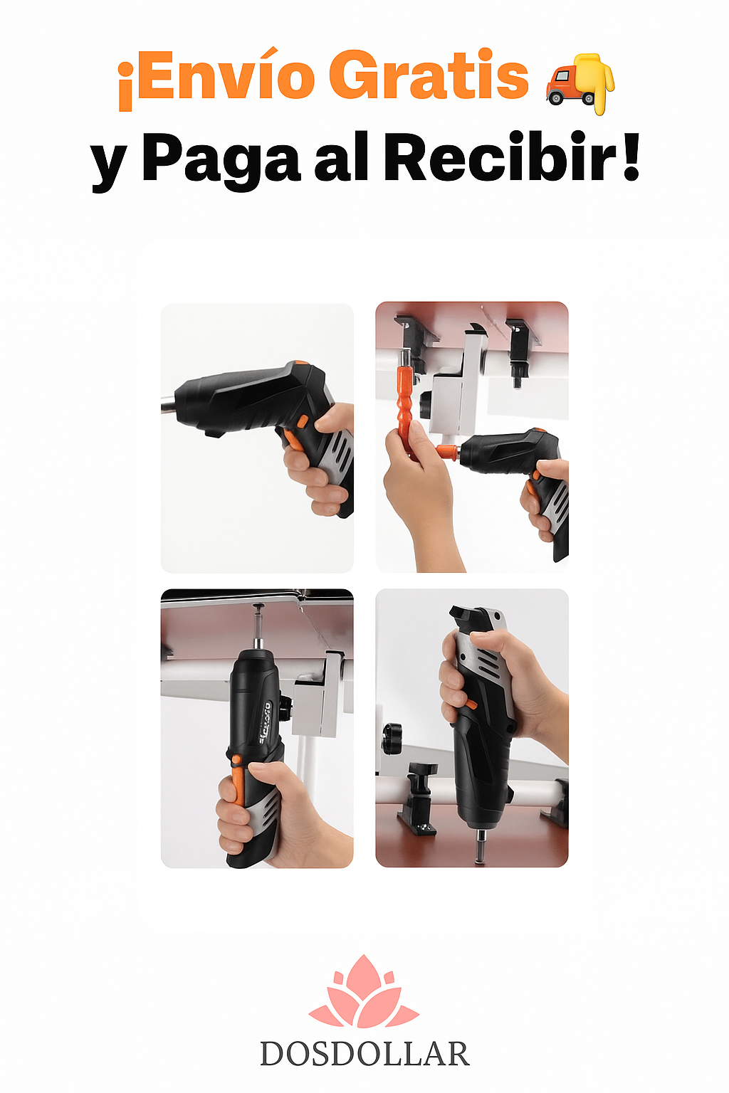 TALADRO DESTORNILLADOR INALAMBRICO