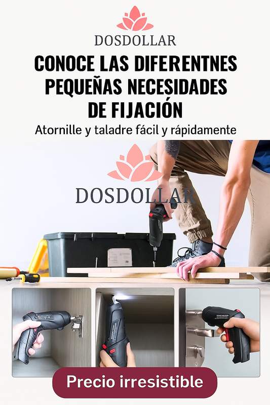 TALADRO DESTORNILLADOR INALAMBRICO