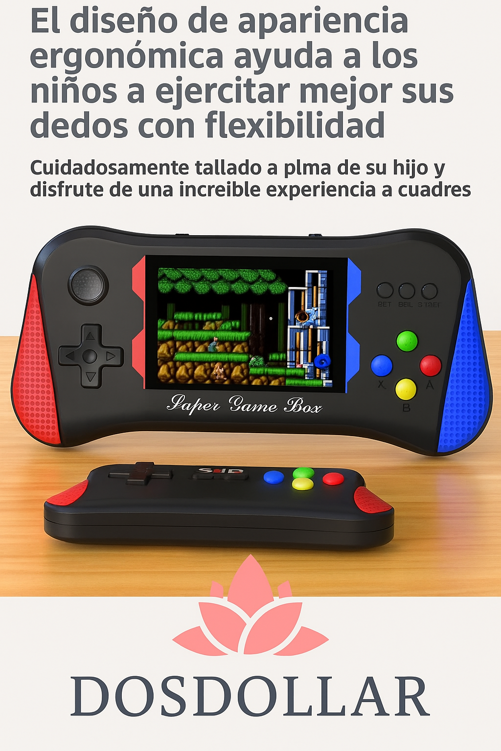 CONSOLA PORTATIL DE 500 JUEGOS
