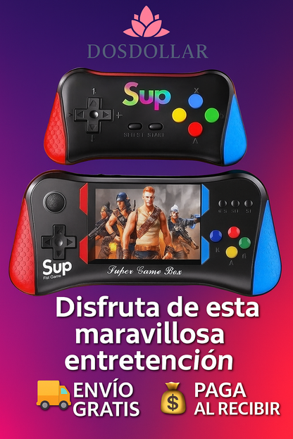 CONSOLA PORTATIL DE 500 JUEGOS
