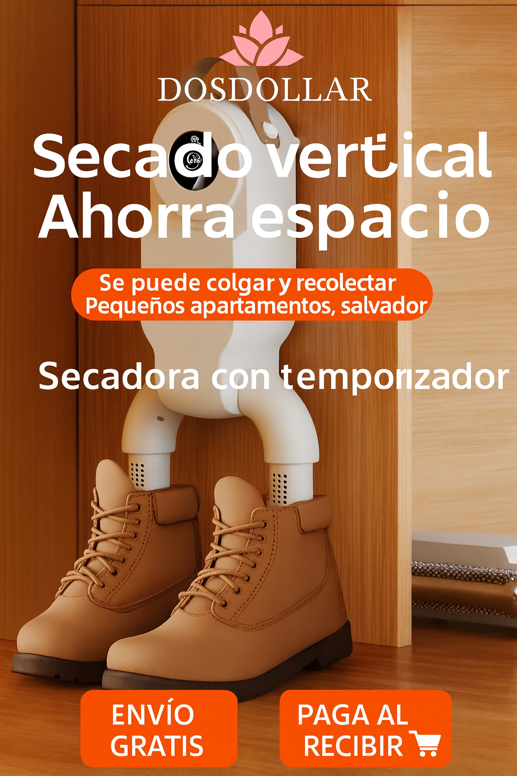 Secador De Zapatos Calentador Electrico