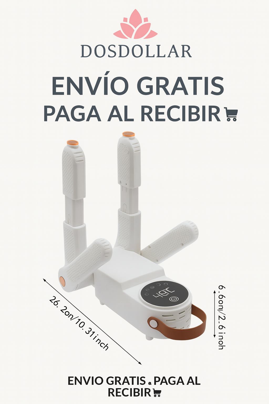 Secador De Zapatos Calentador Electrico