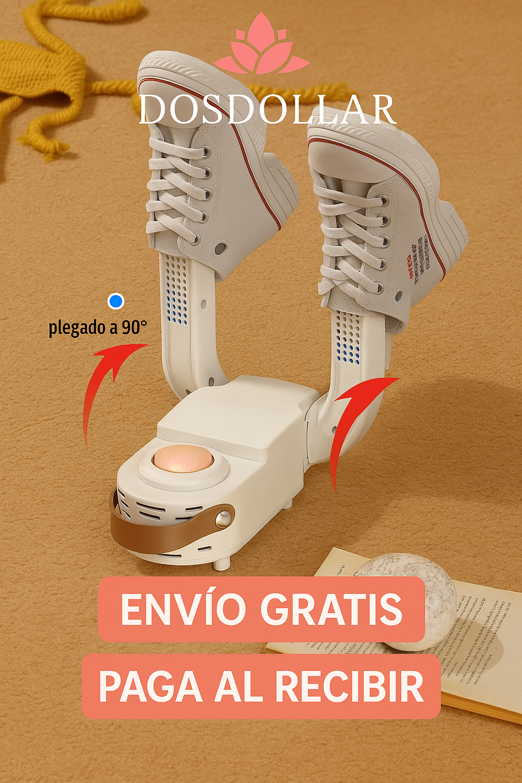 Secador De Zapatos Calentador Electrico