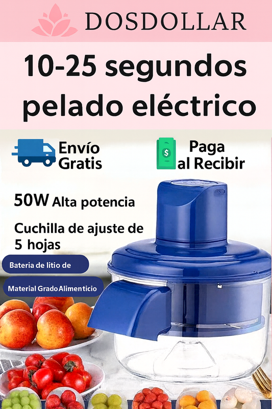 PELADOR DE FRUTAS Y VERDURAS ELECTRICO