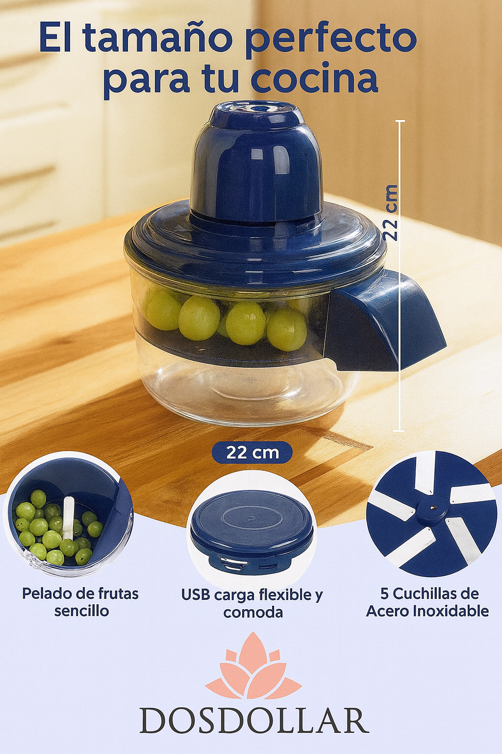 PELADOR DE FRUTAS Y VERDURAS ELECTRICO