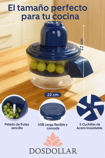 PELADOR DE FRUTAS Y VERDURAS ELECTRICO