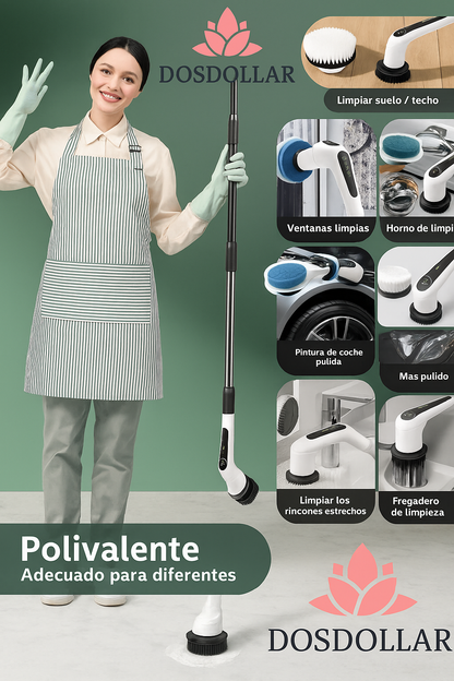 Cepillo Electrico De Limpieza 9 en 1