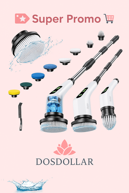 Cepillo Electrico De Limpieza 9 en 1