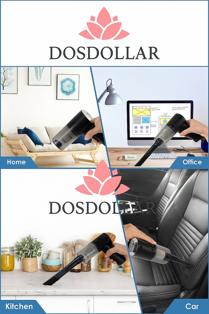 ASPIRADORA PARA COCHE 2 EN 1